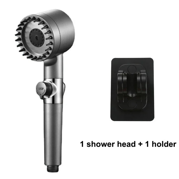 3 Modes Shower Head High Pressure Showerhead Portable Filter Rainfall Faucet Tap Bathroom Bath Home Innovative Accessories